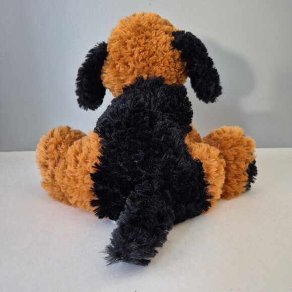 Pier 1 Brown Black Stuffed Plush Bailey The Dog Floppy Toy Animal 11 IN - Picture 6 of 10